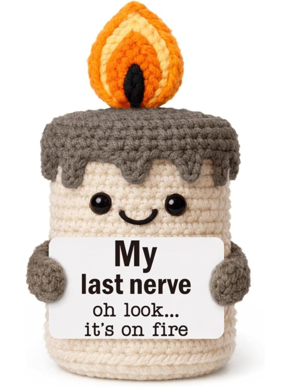 Funny Mini Candle Birthday Gift - Self Care Relaxation Gag Gift for Women